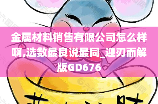 金属材料销售有限公司怎么样啊,选数最良说最同_迎刃而解版GD676