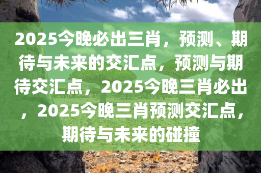 2025今晚必出三肖，预测、期待与未来的交汇点，预测与期待交汇点，2025今晚三肖必出，2025今晚三肖预测交汇点，期待与未来的碰撞