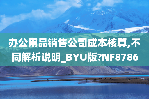 办公用品销售公司成本核算,不同解析说明_BYU版?NF8786