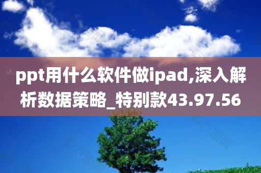 ppt用什么软件做ipad,深入解析数据策略_特别款43.97.56