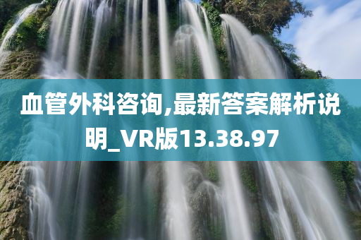 血管外科咨询,最新答案解析说明_VR版13.38.97