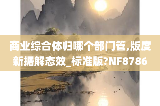 商业综合体归哪个部门管,版度新据解态效_标准版?NF8786