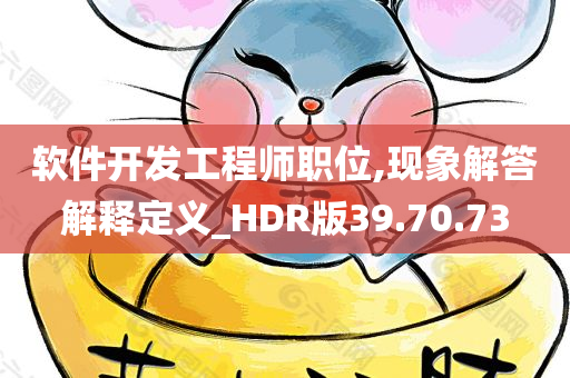 软件开发工程师职位,现象解答解释定义_HDR版39.70.73