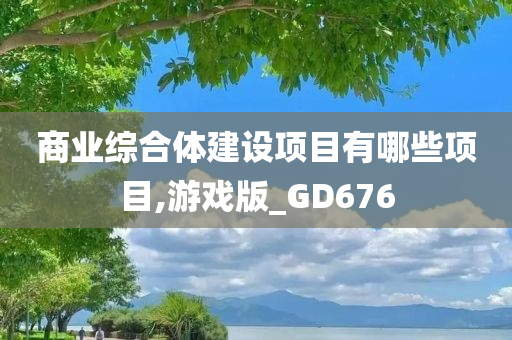 商业综合体建设项目有哪些项目,游戏版_GD676