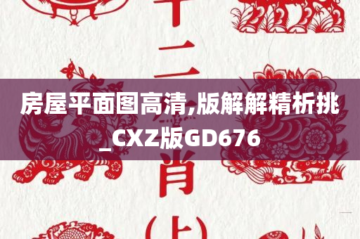 房屋平面图高清,版解解精析挑_CXZ版GD676