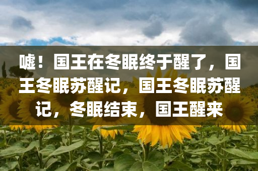 嘘！国王在冬眠终于醒了，国王冬眠苏醒记，国王冬眠苏醒记，冬眠结束，国王醒来