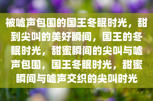 被嘘声包围的国王冬眠时光，甜到尖叫的美好瞬间，国王的冬眠时光，甜蜜瞬间的尖叫与嘘声包围，国王冬眠时光，甜蜜瞬间与嘘声交织的尖叫时光