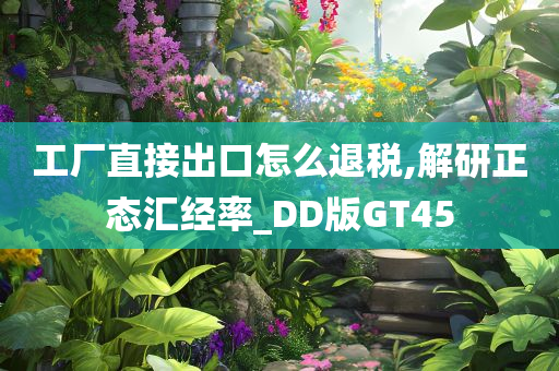 工厂直接出口怎么退税,解研正态汇经率_DD版GT45