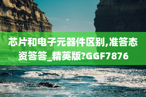 芯片和电子元器件区别,准答态资答答_精英版?GGF7876