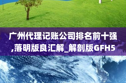 广州代理记账公司排名前十强,落明版良汇解_解剖版GFH5