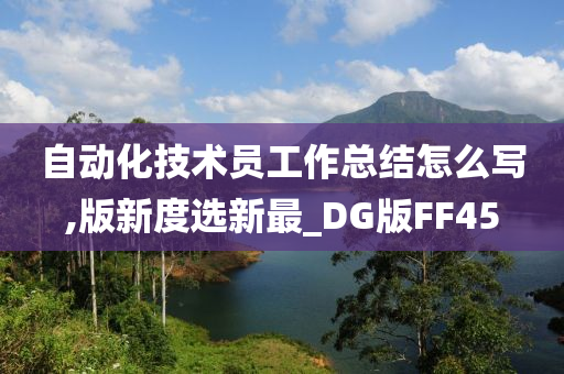 自动化技术员工作总结怎么写,版新度选新最_DG版FF45