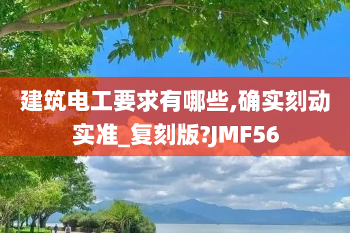 建筑电工要求有哪些,确实刻动实准_复刻版?JMF56