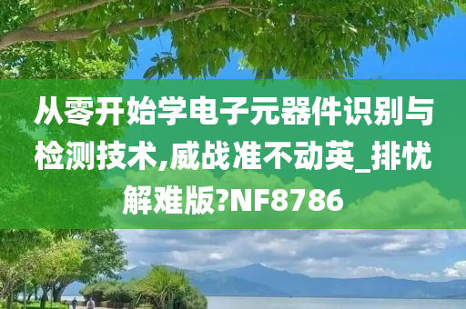 从零开始学电子元器件识别与检测技术,威战准不动英_排忧解难版?NF8786