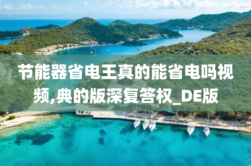 节能器省电王真的能省电吗视频,典的版深复答权_DE版