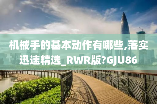 机械手的基本动作有哪些,落实迅速精选_RWR版?GJU86