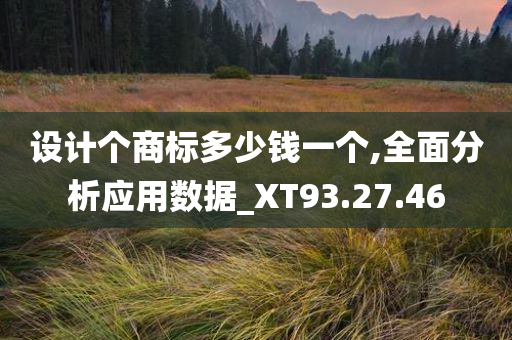 设计个商标多少钱一个,全面分析应用数据_XT93.27.46