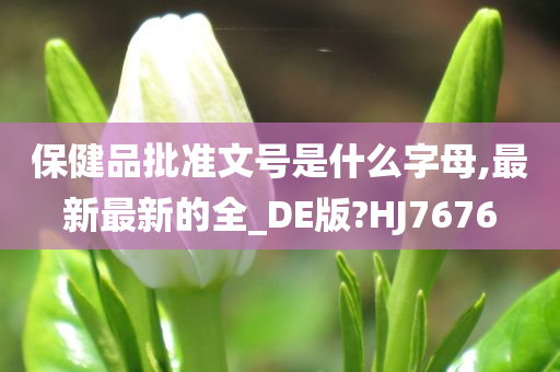 保健品批准文号是什么字母,最新最新的全_DE版?HJ7676