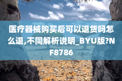 医疗器械购买后可以退货吗怎么退,不同解析说明_BYU版?NF8786