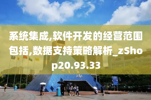 系统集成,软件开发的经营范围包括,数据支持策略解析_zShop20.93.33