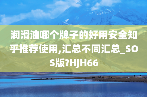 润滑油哪个牌子的好用安全知乎推荐使用,汇总不同汇总_SOS版?HJH66