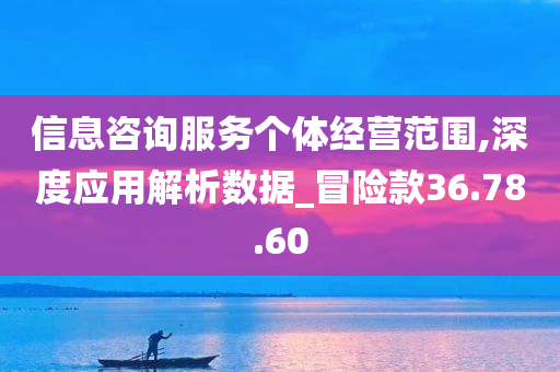 信息咨询服务个体经营范围,深度应用解析数据_冒险款36.78.60