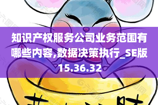 知识产权服务公司业务范围有哪些内容,数据决策执行_SE版15.36.32