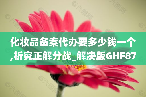 化妆品备案代办要多少钱一个,析究正解分战_解决版GHF87