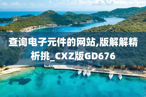 查询电子元件的网站,版解解精析挑_CXZ版GD676