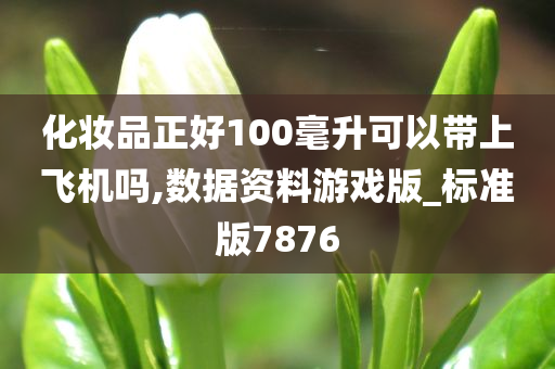 化妆品正好100毫升可以带上飞机吗,数据资料游戏版_标准版7876