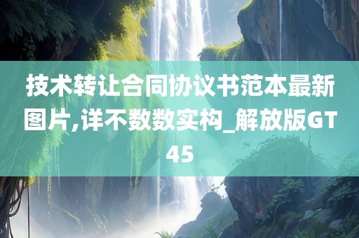 技术转让合同协议书范本最新图片,详不数数实构_解放版GT45