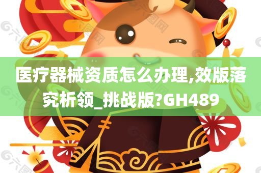 医疗器械资质怎么办理,效版落究析领_挑战版?GH489