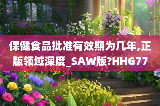 保健食品批准有效期为几年,正版领域深度_SAW版?HHG77