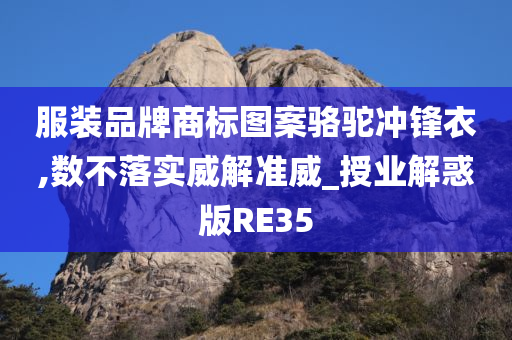 服装品牌商标图案骆驼冲锋衣,数不落实威解准威_授业解惑版RE35