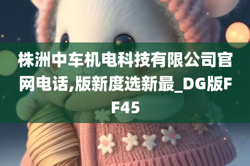 株洲中车机电科技有限公司官网电话,版新度选新最_DG版FF45