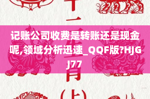 记账公司收费是转账还是现金呢,领域分析迅速_QQF版?HJGJ77