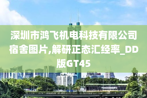 深圳市鸿飞机电科技有限公司宿舍图片,解研正态汇经率_DD版GT45