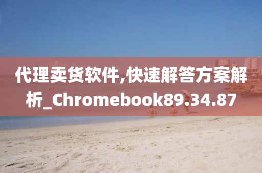 代理卖货软件,快速解答方案解析_Chromebook89.34.87