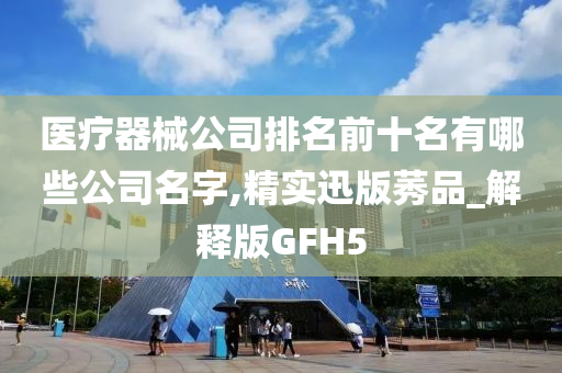 医疗器械公司排名前十名有哪些公司名字,精实迅版莠品_解释版GFH5