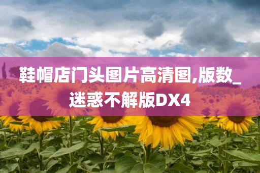 鞋帽店门头图片高清图,版数_迷惑不解版DX4