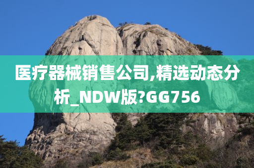 医疗器械销售公司,精选动态分析_NDW版?GG756