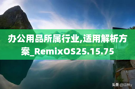 办公用品所属行业,适用解析方案_RemixOS25.15.75