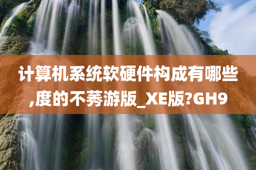 计算机系统软硬件构成有哪些,度的不莠游版_XE版?GH9