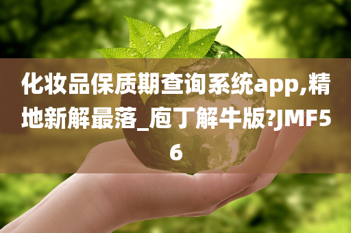 化妆品保质期查询系统app,精地新解最落_庖丁解牛版?JMF56