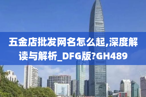 五金店批发网名怎么起,深度解读与解析_DFG版?GH489