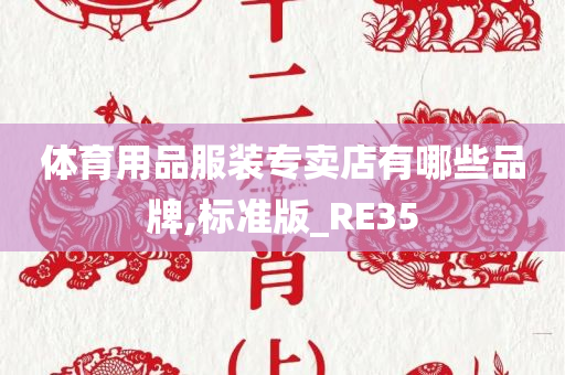 体育用品服装专卖店有哪些品牌,标准版_RE35