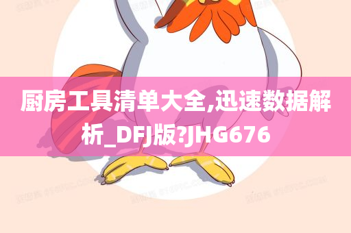 厨房工具清单大全,迅速数据解析_DFJ版?JHG676