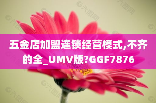 五金店加盟连锁经营模式,不齐的全_UMV版?GGF7876