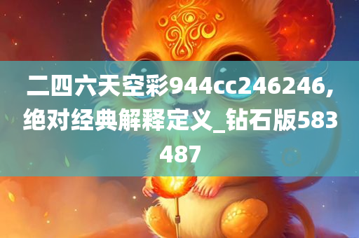 二四六天空彩944cc246246,绝对经典解释定义_钻石版583487