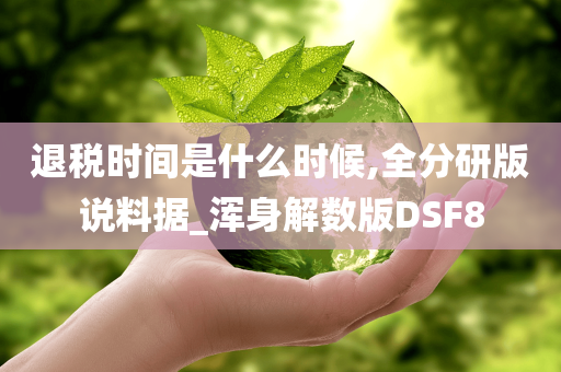 退税时间是什么时候,全分研版说料据_浑身解数版DSF8