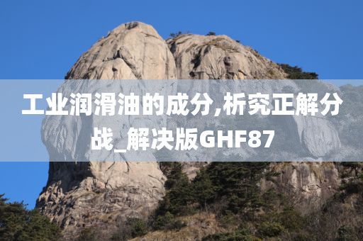 工业润滑油的成分,析究正解分战_解决版GHF87